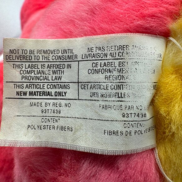 Disney Store 14 Inch Ice Cream Tigger Plush Toy Soft Yellow Red Pink Stuffed Ani - Picture 7 of 7